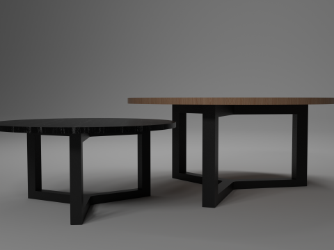 Insieme di mobili Modello 3D