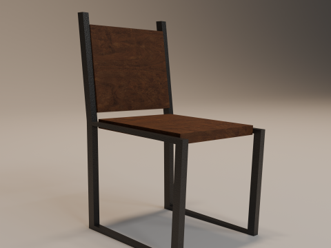 Insieme di mobili Modello 3D