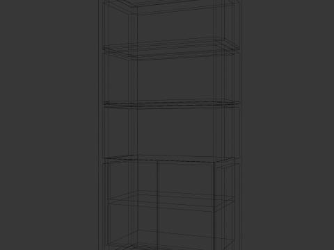 Insieme di mobili Modello 3D