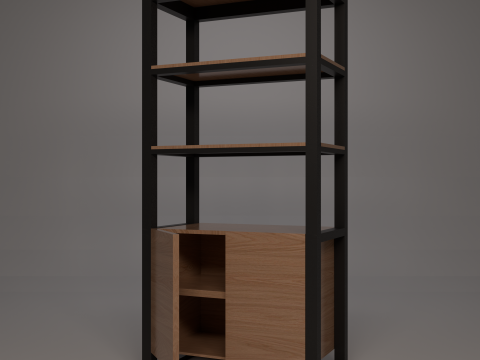 Insieme di mobili Modello 3D