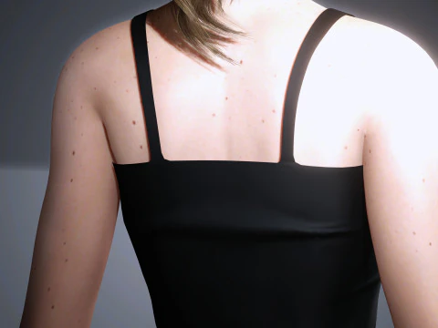 Gigi Hadid Character 3D Model