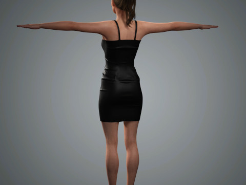 Gigi Hadid Character 3Dモデル