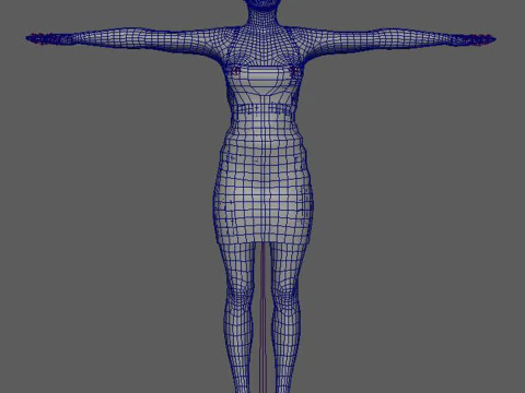 Gigi Hadid Character 3D Model