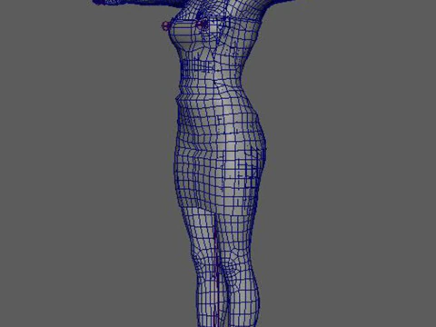 Gigi Hadid Character 3D Model