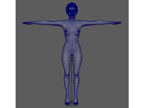 Gigi Hadid Character 3Dモデル