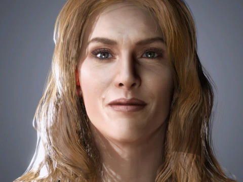 केट विंसलेट चरित्र 3D मॉडल