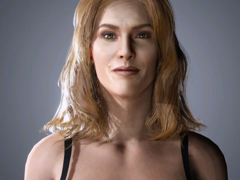Kate Winslet Character 3D Model