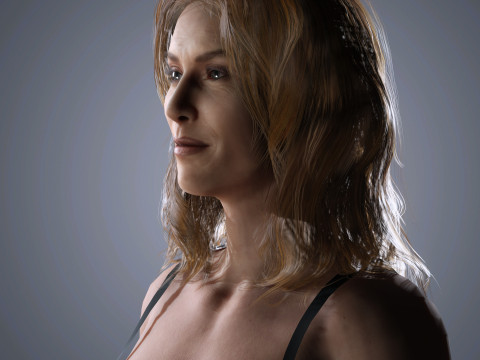 Kate Winslet Character 3D 모델