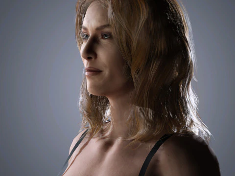 Kate Winslet Character 3D Model