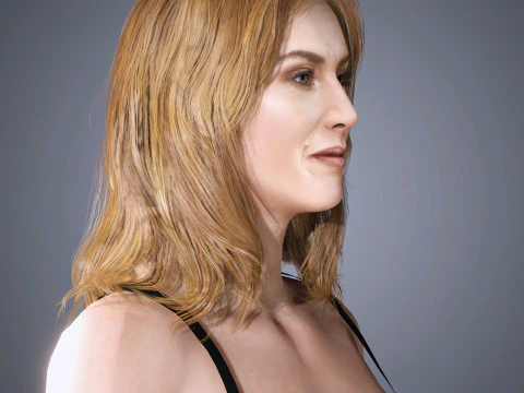 Kate Winslet Character 3D Model