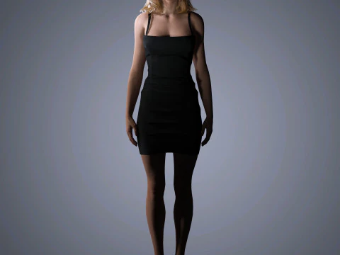 Kate Winslet Character 3D Model
