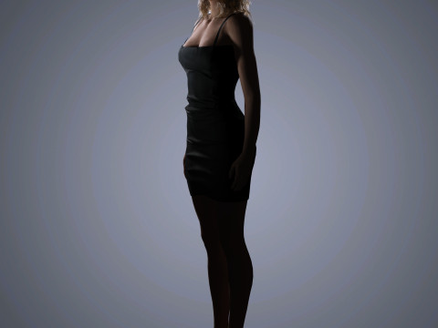 Kate Winslet Character 3D 모델