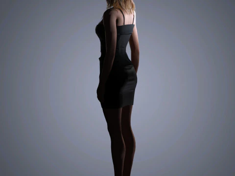 Kate Winslet Character 3D Model