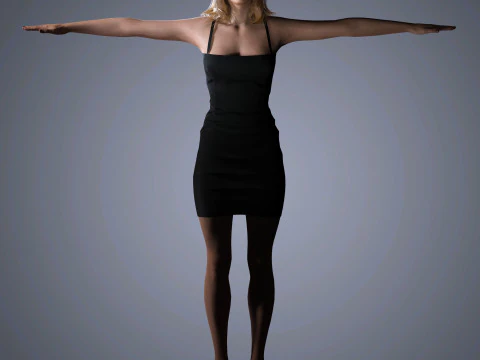 Kate Winslet Character 3D Model