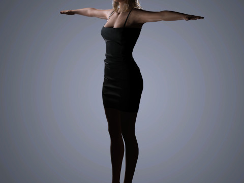 Kate Winslet Character 3D 모델