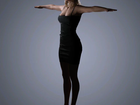 Kate Winslet Character 3D Model