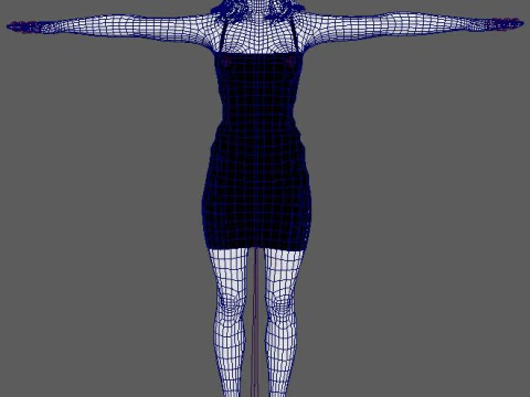 Kate Winslet Character 3D Model