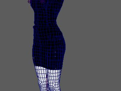 Kate Winslet Character 3D Model