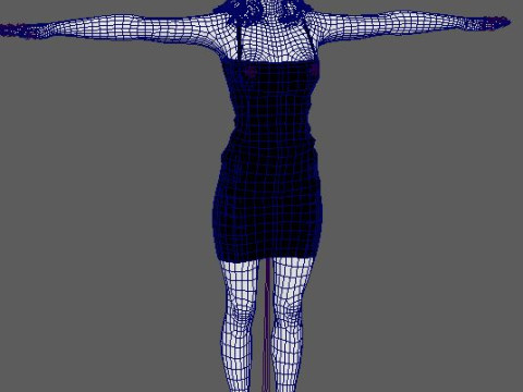 Kate Winslet Character 3D 모델