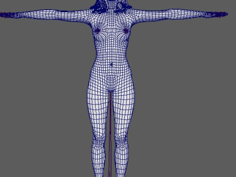 Kate Winslet Character 3D 모델