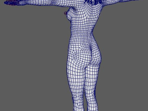 Kate Winslet Character 3D 모델