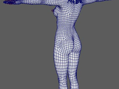 Kate Winslet Character 3D Model