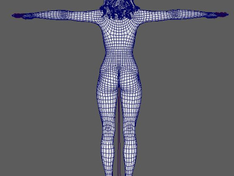Kate Winslet Character 3D 모델