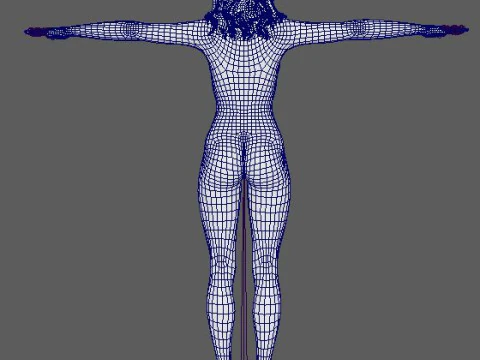 Kate Winslet Character 3D Model