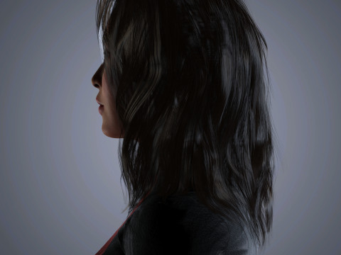 Megan Fox Character 3D 模型