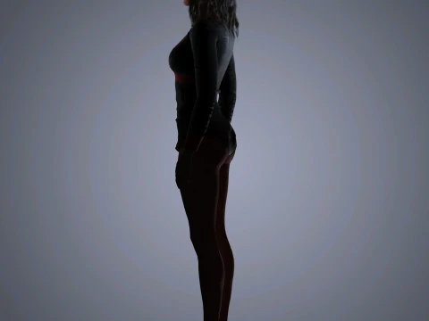 Megan Fox Character 3D Model