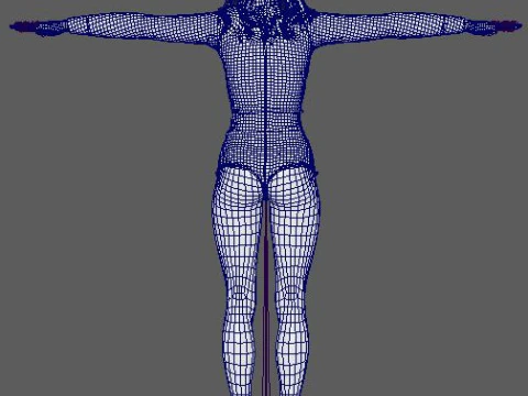 Megan Fox Character 3D Model