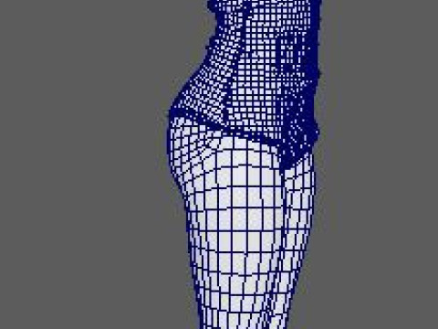 Megan Fox Character 3D 模型
