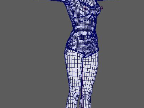 Megan Fox Character 3D 模型