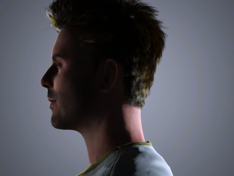 Zac Efron Character Modello 3D