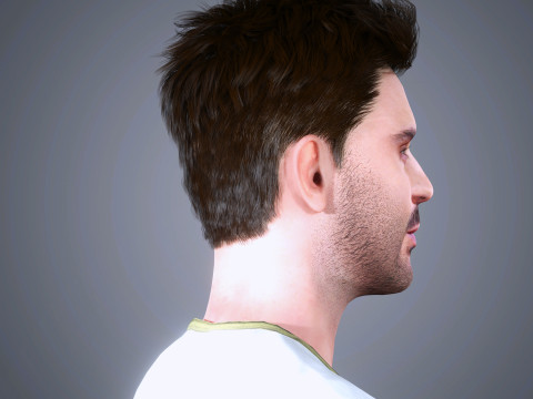 Zac Efron Character Modello 3D