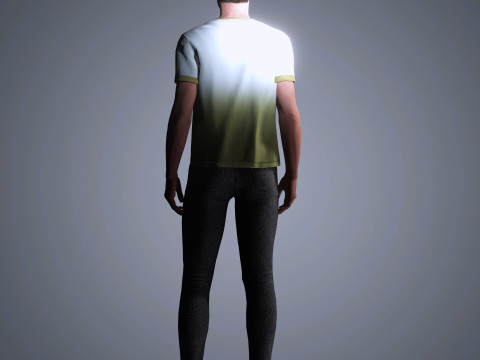Zac Efron Character Modello 3D