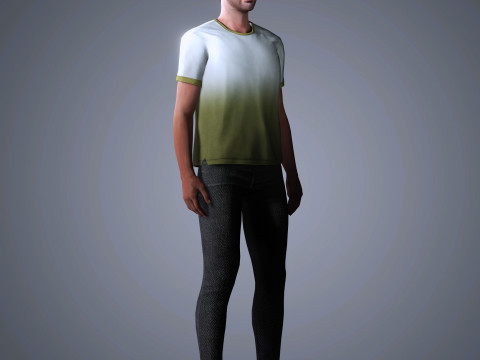 Zac Efron Character Modello 3D
