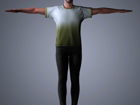 Zac Efron Character Modello 3D