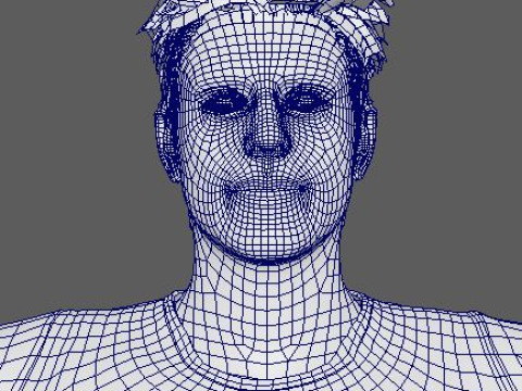 Zac Efron Character Modello 3D