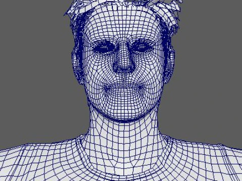 Zac Efron Character 3D Model