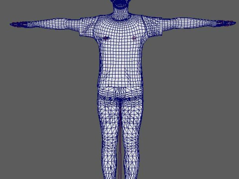 Zac Efron Character 3D Model