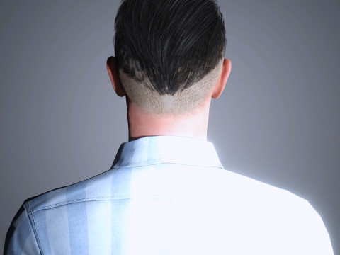 Luke Evans Character 3D Model