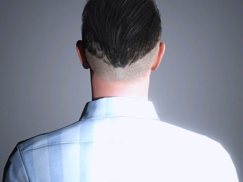 Luke Evans Character 3D Model