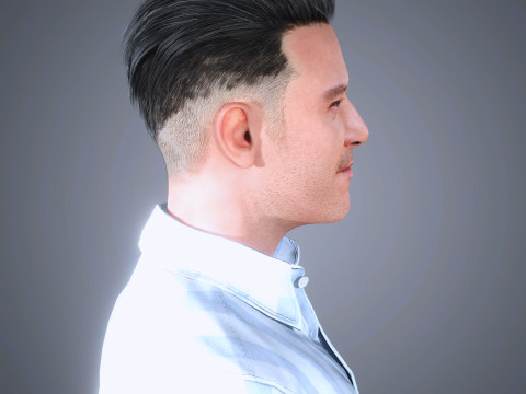 Luke Evans Character 3D Model