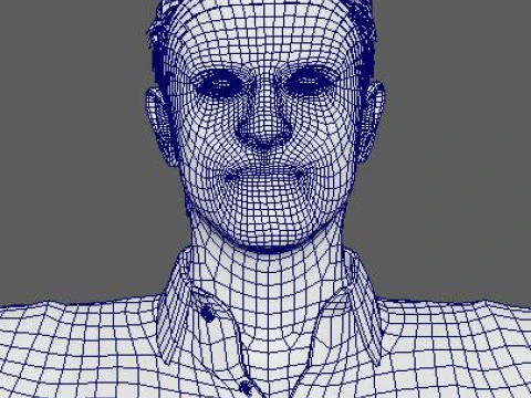 Luke Evans Character 3D Model