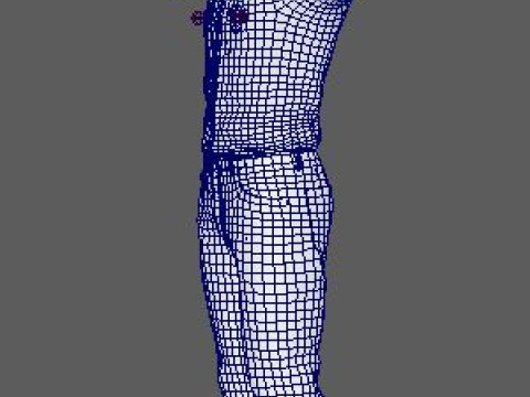 Luke Evans Character 3D Model
