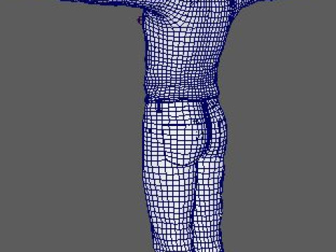Luke Evans Character 3D Model