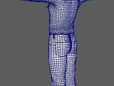 Luke Evans Character 3D Model