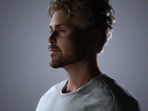 Dacre Montgomery Character 3D Model