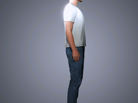 Dacre Montgomery Character 3D Model